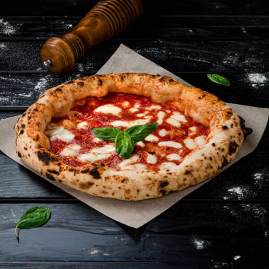 Pizza tonda fatta in casa